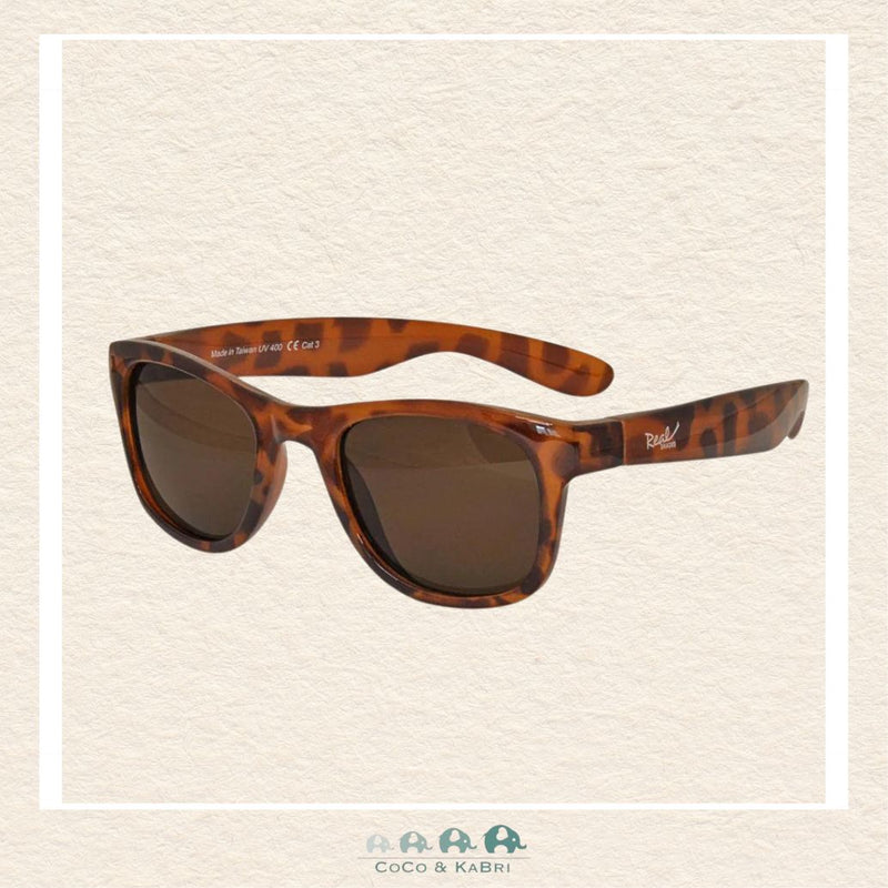 Real Shades: Surf Unbreakable UV Fashion Sunglasses, Cheetah, CoCo & KaBri Children's Boutique
