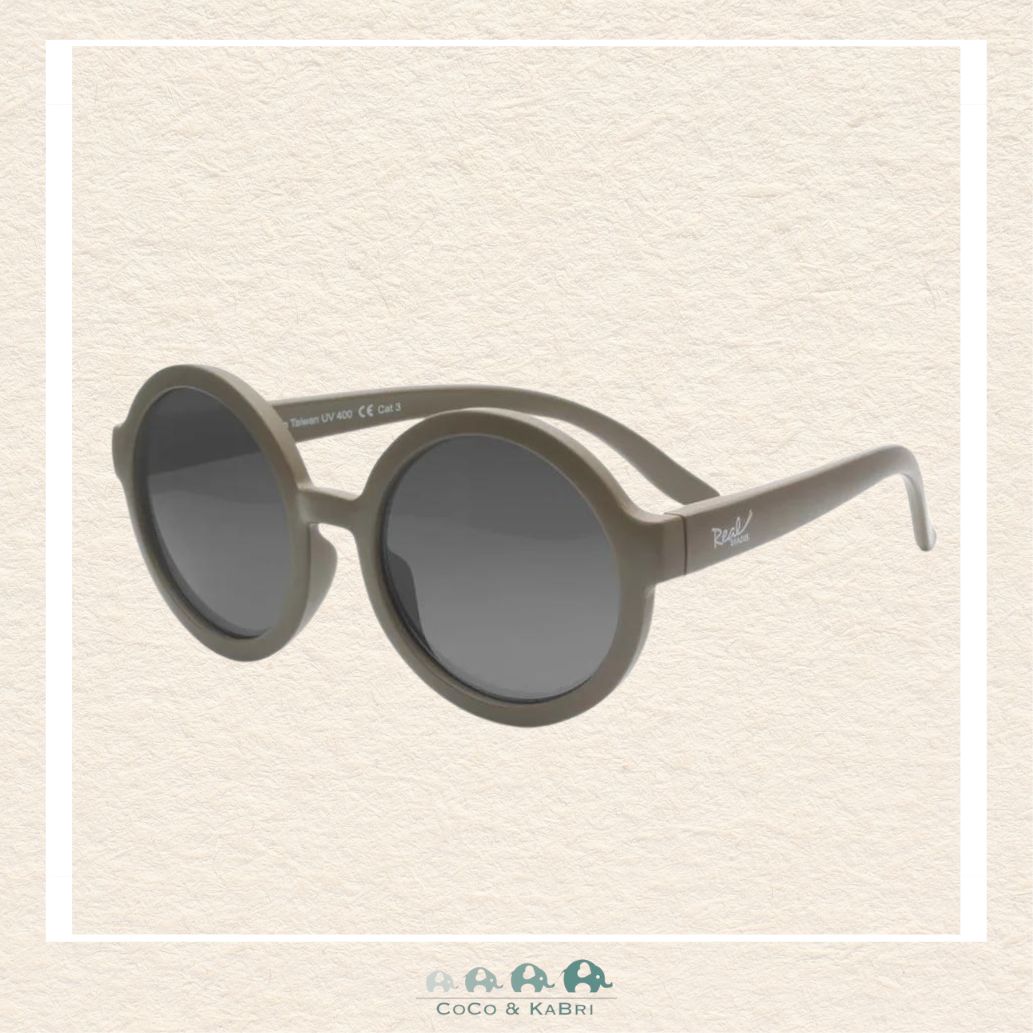 Real Shades: Vibe Unbreakable UV Fashion Sunglasses, Olive, CoCo & KaBri Children's Boutique