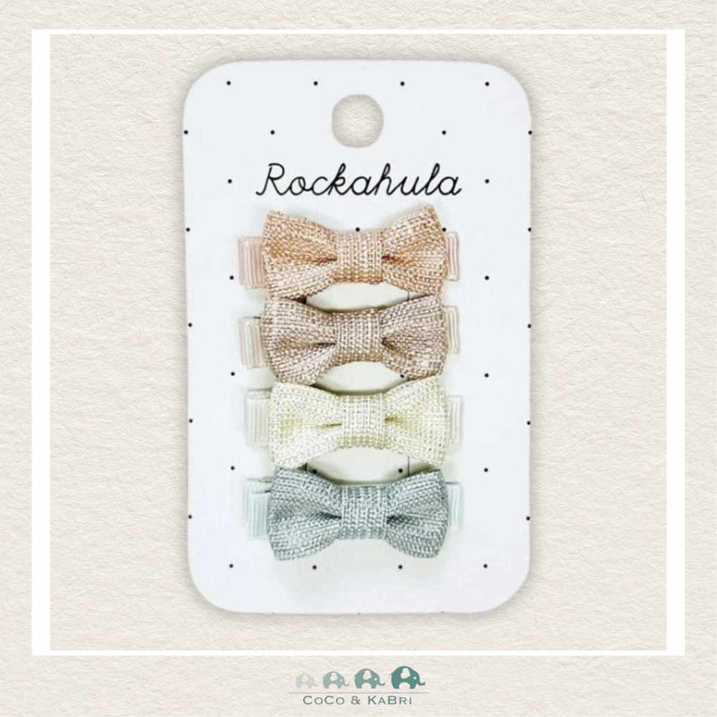 Rockahula: Pastel Shimmer Bows, CoCo & KaBri Children's Boutique