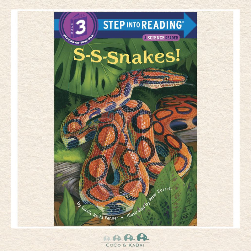 S - S - snakes! (Step Into Reading 3), CoCo & KaBri Children's Boutique