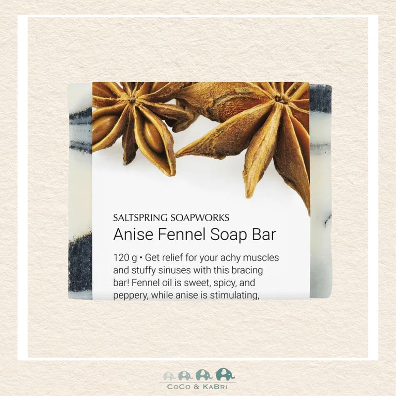 🇨🇦 Saltspring Soapworks: Anise Fennel Soap Bar, CoCo & KaBri Children's Boutique