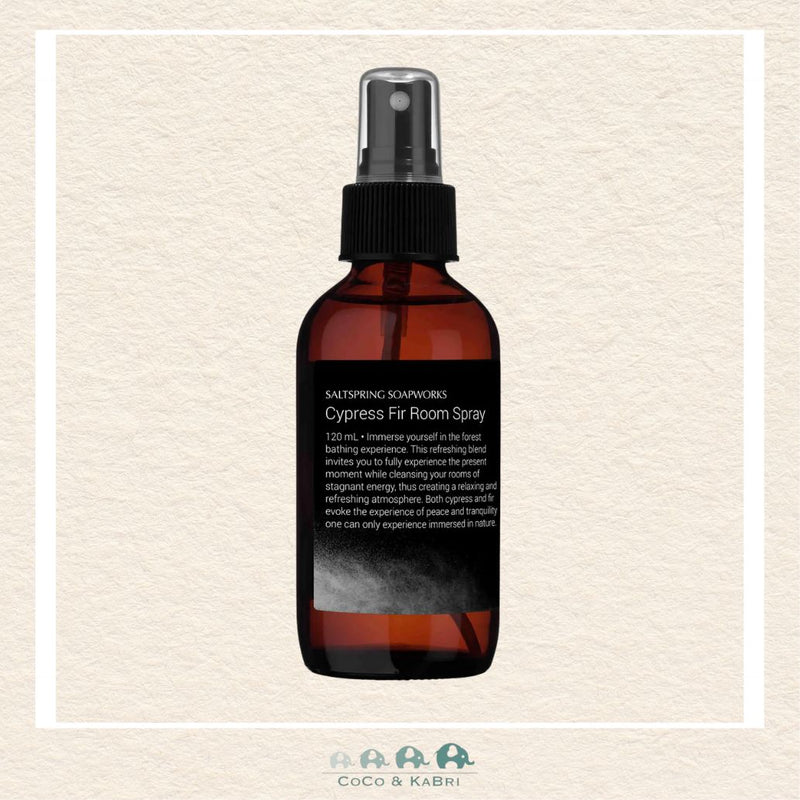 🇨🇦 Saltspring Soapworks: Cypress Fir Room Spray, CoCo & KaBri Children's Boutique, Brooks Alberta Canada