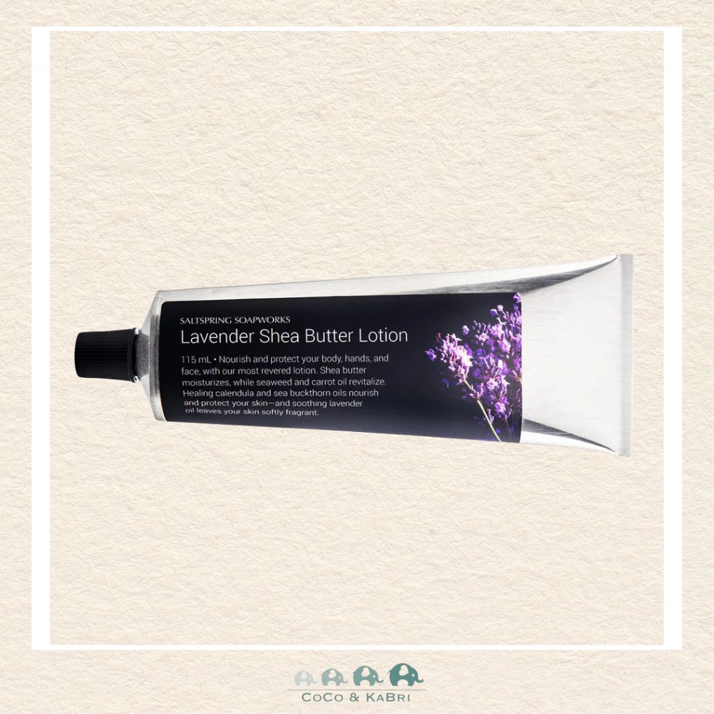 🇨🇦 Saltspring Soapworks: Lavender Shea Butter Lotion, CoCo & KaBri Children's Boutique, Brooks Alberta Canada