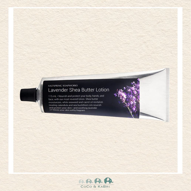 🇨🇦 Saltspring Soapworks: Lavender Shea Butter Lotion, CoCo & KaBri Children's Boutique, Brooks Alberta Canada
