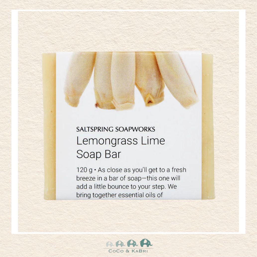 🇨🇦 Saltspring Soapworks: Lemongrass Limel Soap Bar, CoCo & KaBri Children's Boutique