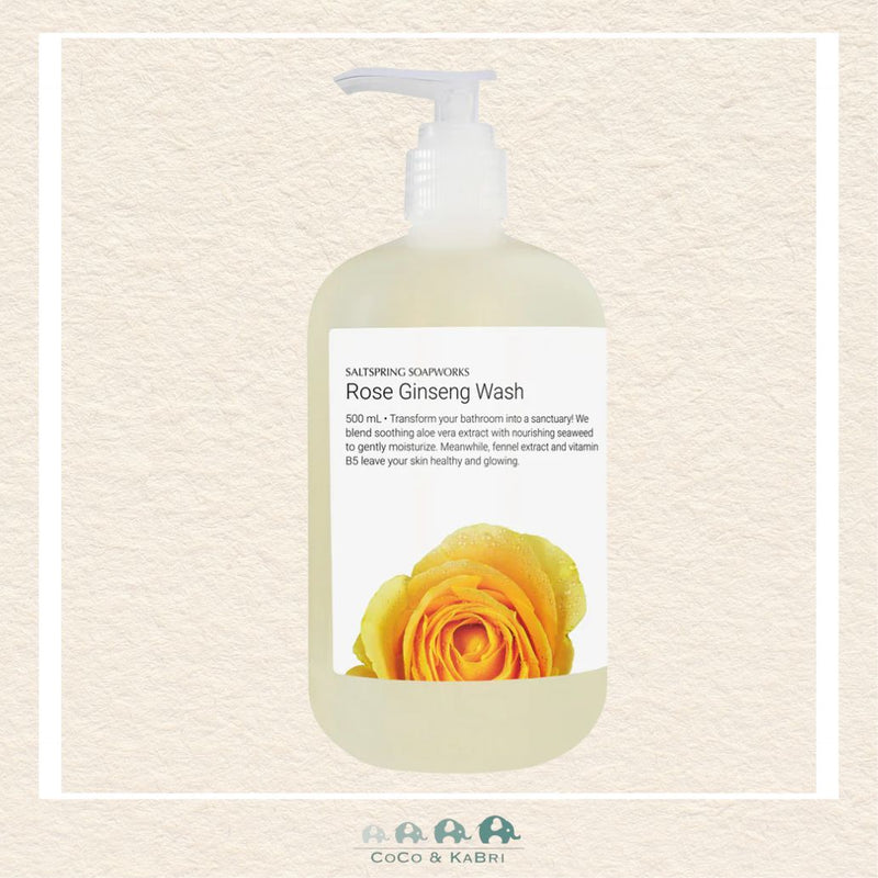 🇨🇦 Saltspring Soapworks: Lemongrass Orange Wash (500ml), CoCo & KaBri Children's Boutique, Brooks Alberta Canada