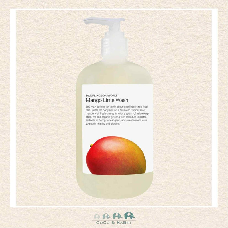 🇨🇦 Saltspring Soapworks: Mango Lime Wash, CoCo & KaBri Children's Boutique, Brooks Alberta Canada