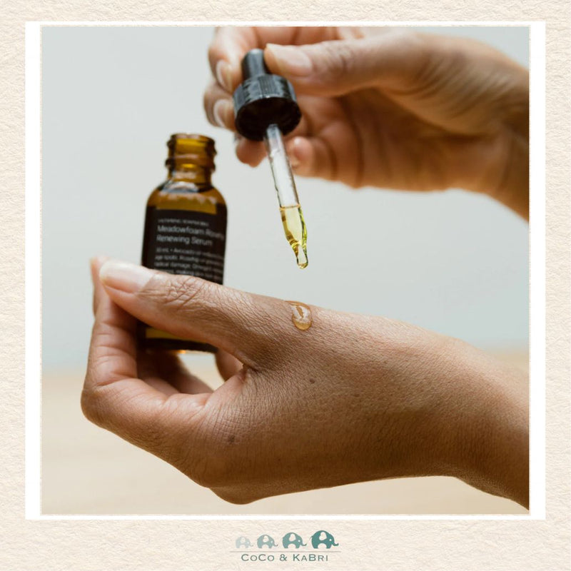 🇨🇦 Saltspring Soapworks Meadowfoam Rosehip Renewing Serum, 30ml, CoCo & KaBri Children's Boutique