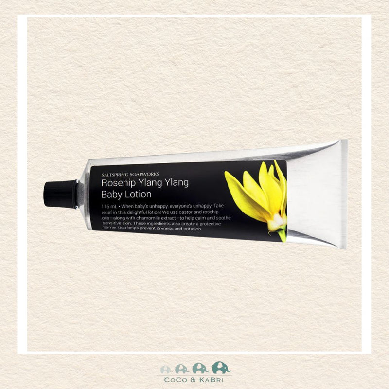 🇨🇦 Saltspring Soapworks: Rosehip Ylang Ylang Baby Lotion, CoCo & KaBri Children's Boutique