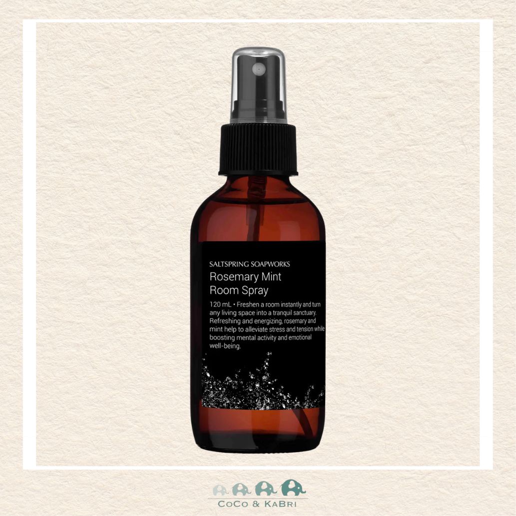 🇨🇦 Saltspring Soapworks: Rosemary Mint Room Spray, CoCo & KaBri Children's Boutique, Brooks Alberta Canada