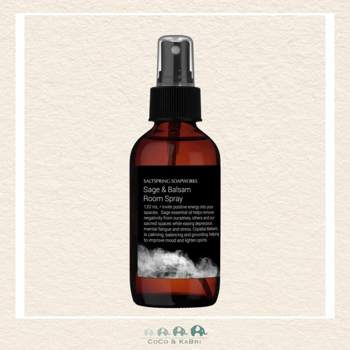 🇨🇦 Saltspring Soapworks: Sage & Balsam Room Spray, CoCo & KaBri Children's Boutique, Brooks Alberta Canada