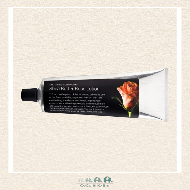🇨🇦 Saltspring Soapworks: Shea Butter Rose Lotion, CoCo & KaBri Children's Boutique, Brooks Alberta Canada
