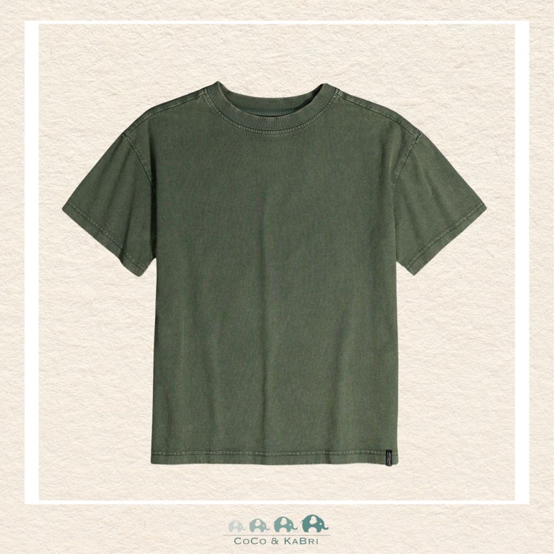 Silver Jeans Co: Youth Boys' Marble Wash Loose Fit Crew Neck Tee, CoCo & KaBri Children's Boutique, Brooks Alberta Canada