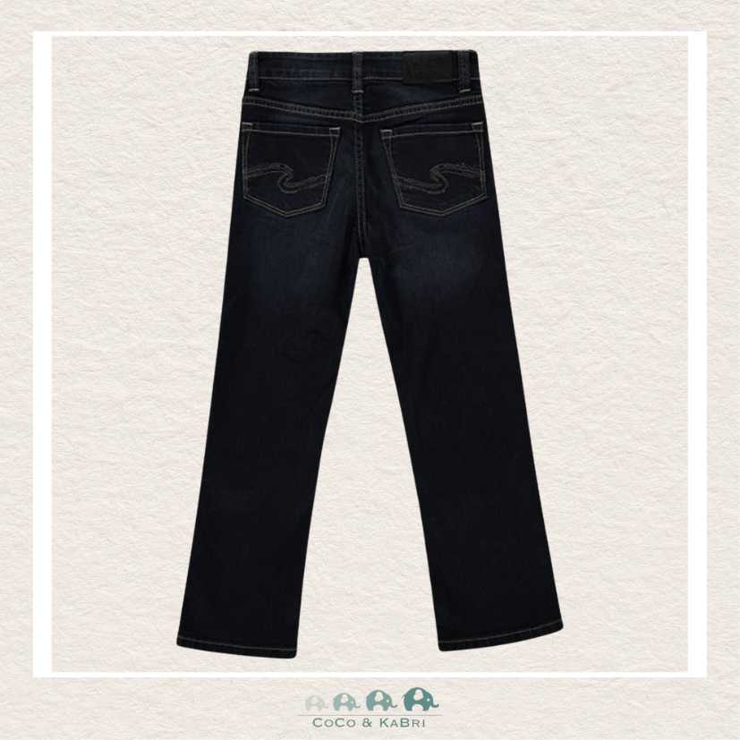 Silver Jeans: Zane Boys Bootcut Denim - Indigo Dark Wash, CoCo & KaBri Children's Boutique