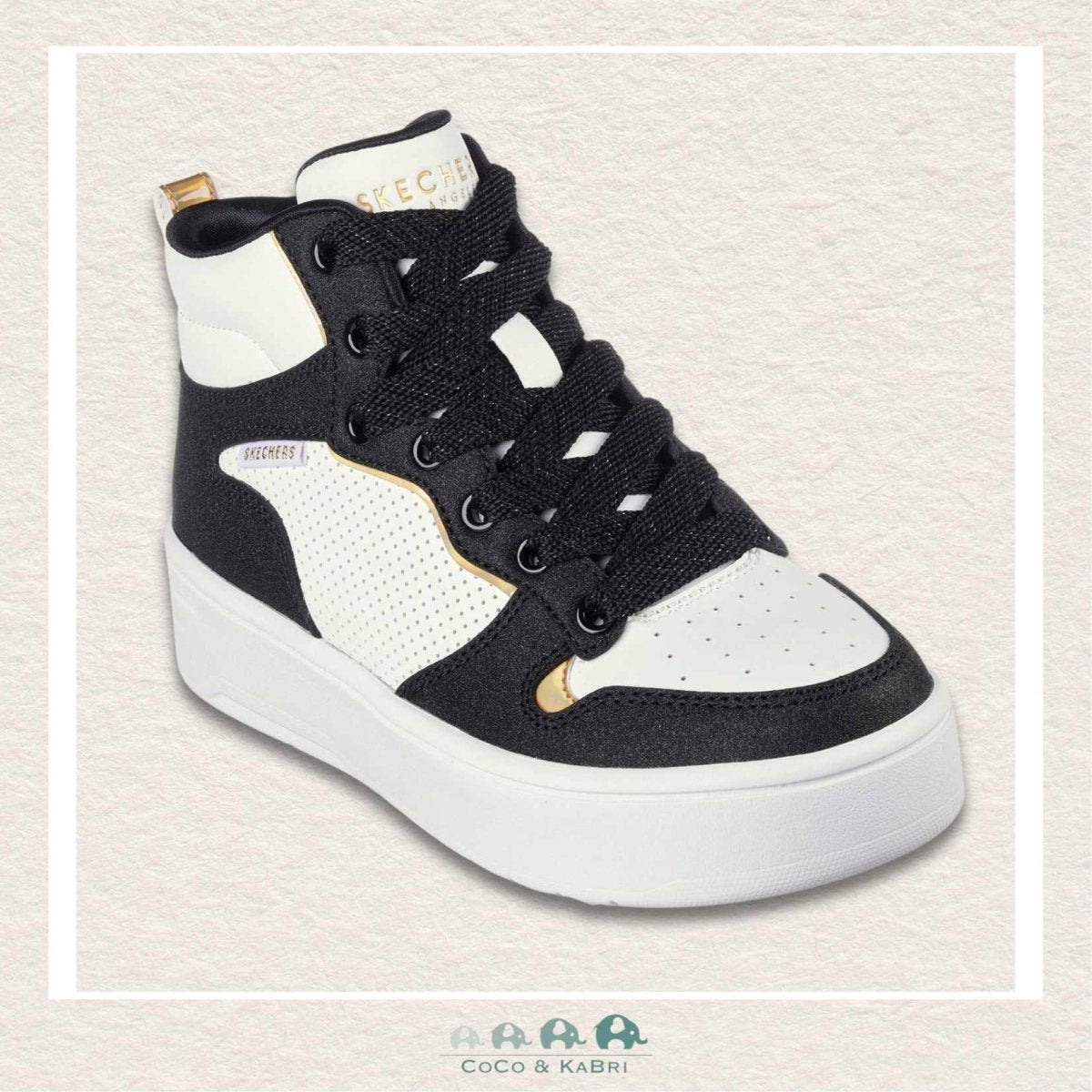 Skechers: Court High Shine Kicks (T - 151), CoCo & KaBri Children's Boutique