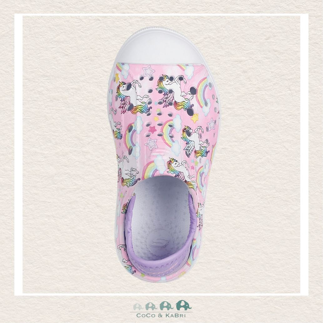 Skechers Girls' Foamies: Guzman Steps - Unicorn & Rain (P2 - 38), CoCo & KaBri Children's Boutique