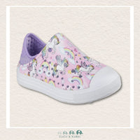 Skechers Girls' Foamies: Guzman Steps - Unicorn & Rain (P2 - 38), CoCo & KaBri Children's Boutique