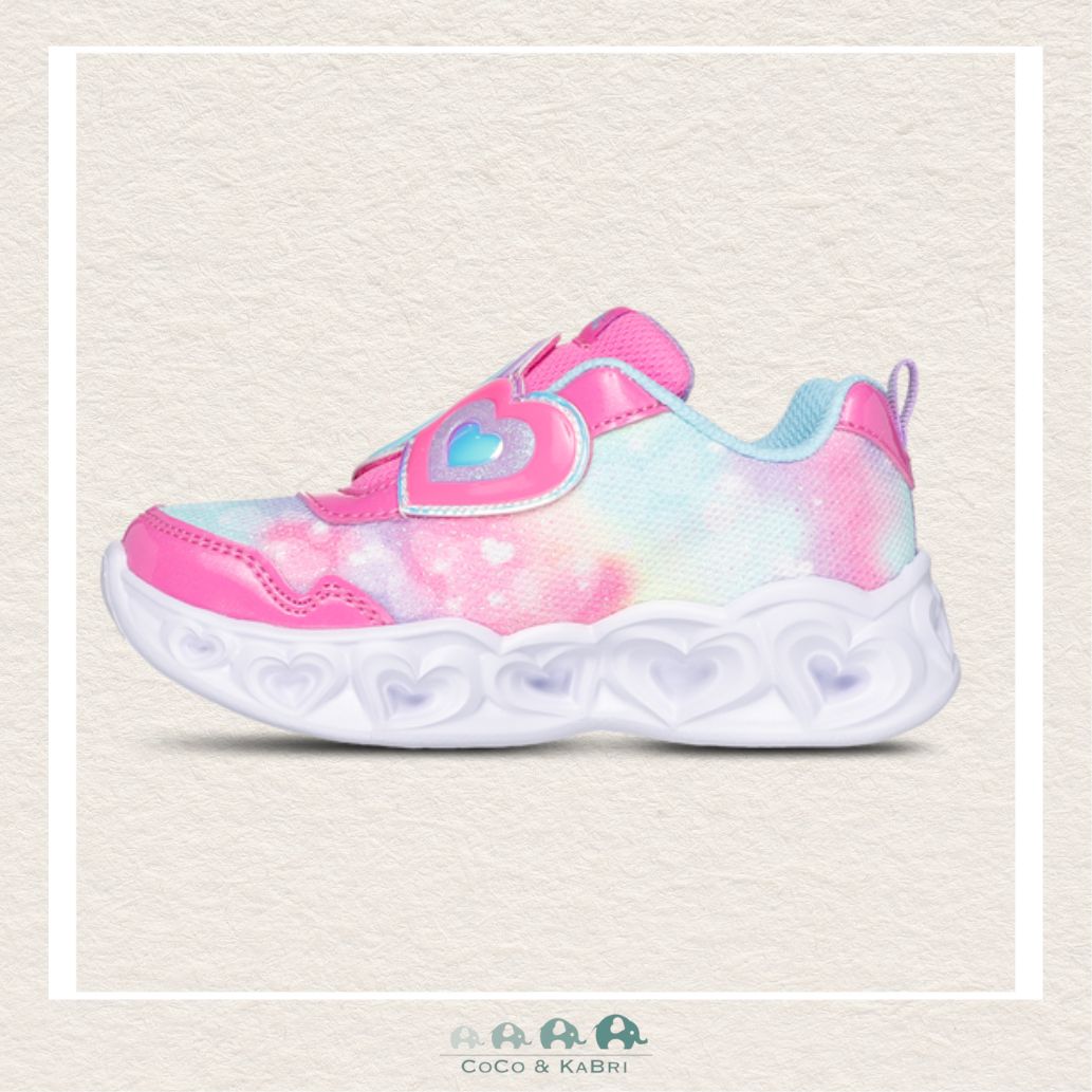 Skechers Girls' Heart Lights - Lovin Reflection - Pink, CoCo & KaBri Children's Boutique
