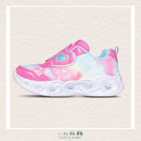 Skechers Girls' Heart Lights - Lovin Reflection - Pink, CoCo & KaBri Children's Boutique