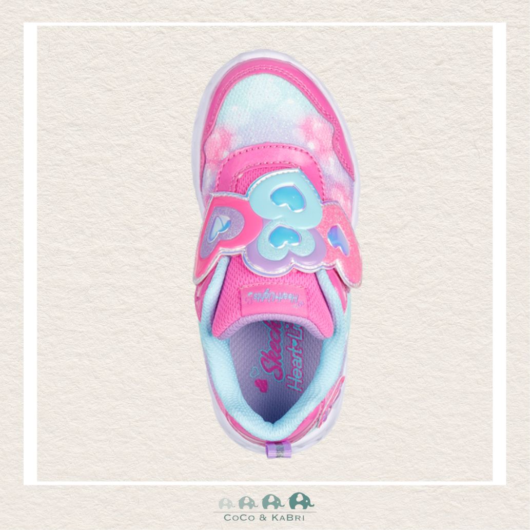 Skechers Girls' Heart Lights - Lovin Reflection - Pink, CoCo & KaBri Children's Boutique