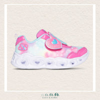 Skechers Girls' Heart Lights - Lovin Reflection - Pink, CoCo & KaBri Children's Boutique