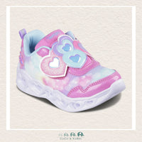 Skechers Girls' Heart Lights - Lovin Reflection - Pink, CoCo & KaBri Children's Boutique