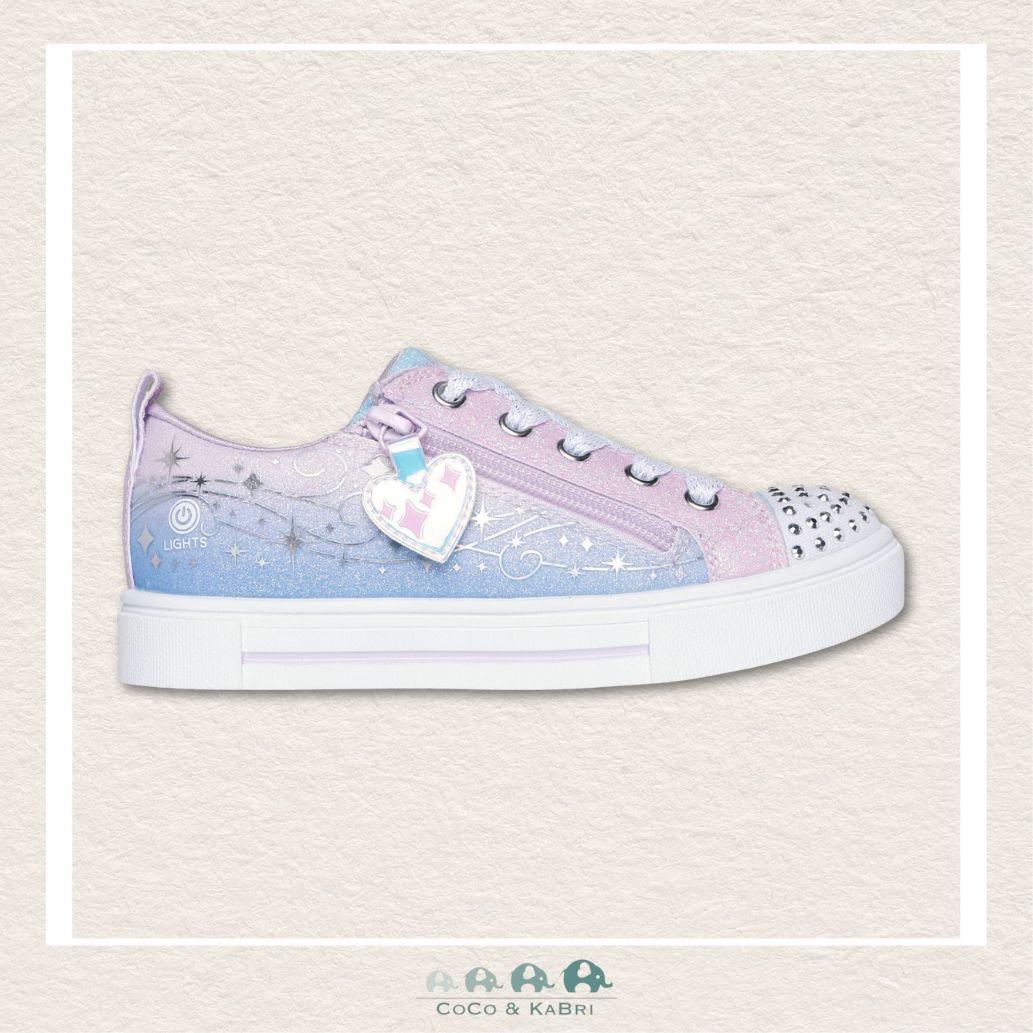 Skechers Girls' Twinkle Toes: Twinkle Sparks - Magical Ombre (Q3 - 29), CoCo & KaBri Children's Boutique