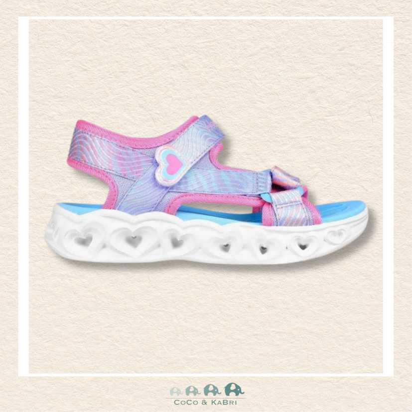 Skechers: Heart Light Sandals - Shimmer Light Ups (*6), CoCo & KaBri Children's Boutique