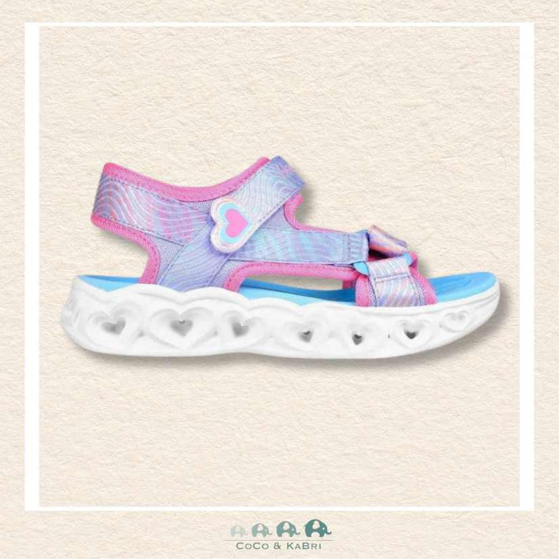Skechers: Heart Light Sandals - Shimmer Light Ups (*6), CoCo & KaBri Children's Boutique
