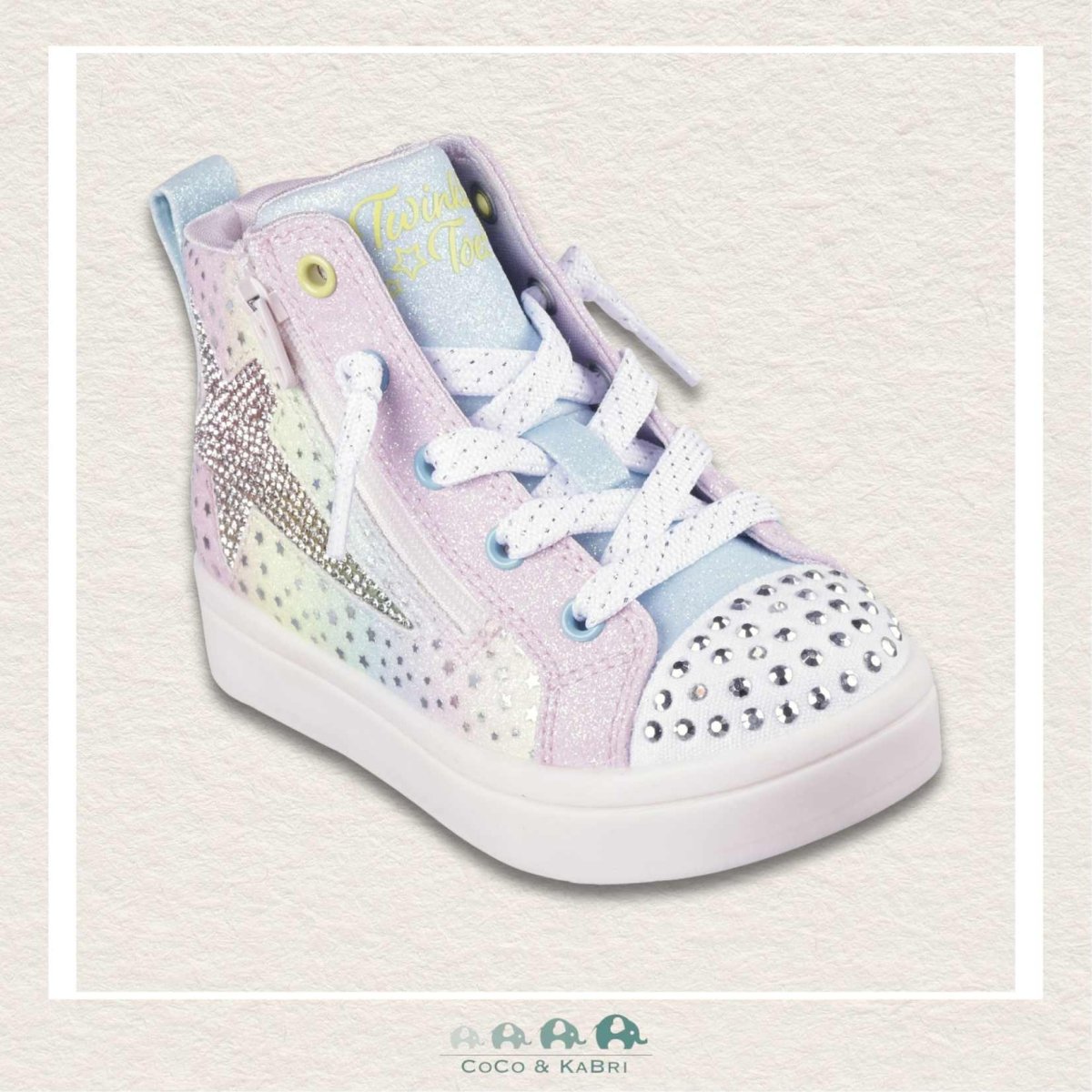 Skechers: Twi - Lites 2.0 Star Zips (Z4 - 143), CoCo & KaBri Children's Boutique