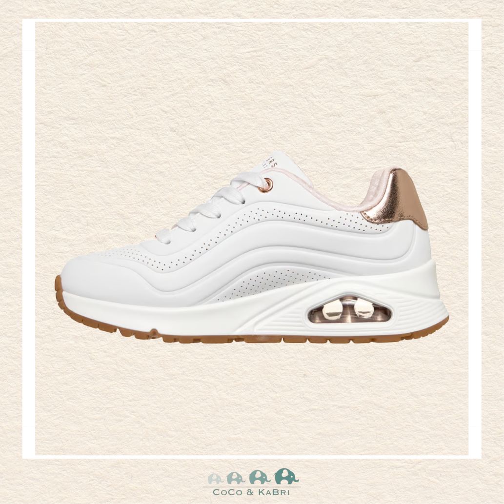 Skechers: Uno Gen 1 - White, CoCo & KaBri Children's Boutique, Brooks Alberta Canada