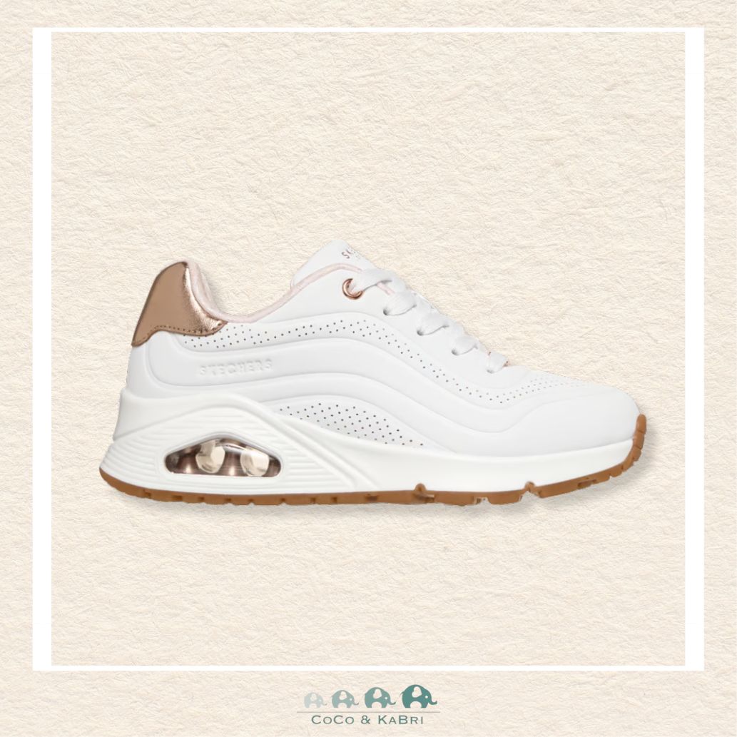 Skechers: Uno Gen 1 - White, CoCo & KaBri Children's Boutique, Brooks Alberta Canada