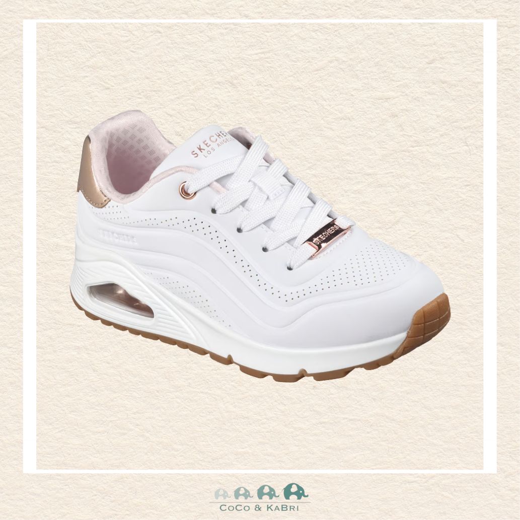 Skechers: Uno Gen 1 - White, CoCo & KaBri Children's Boutique, Brooks Alberta Canada