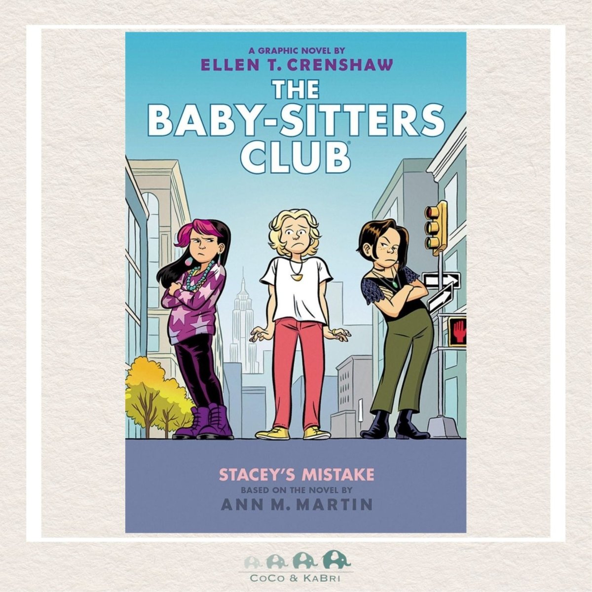 Stacey's Mistake: A Graphic Novel (The Baby-Sitters Club #14) - Hardcover, CoCo & KaBri Children's Boutique