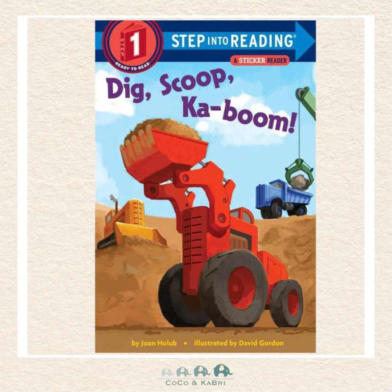Step into Reading Dig, Scoop, Ka-boom!, CoCo & KaBri Children's Boutique