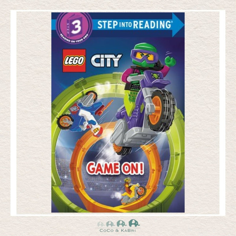 Step into Reading Game On! (LEGO City), CoCo & KaBri Children's Boutique