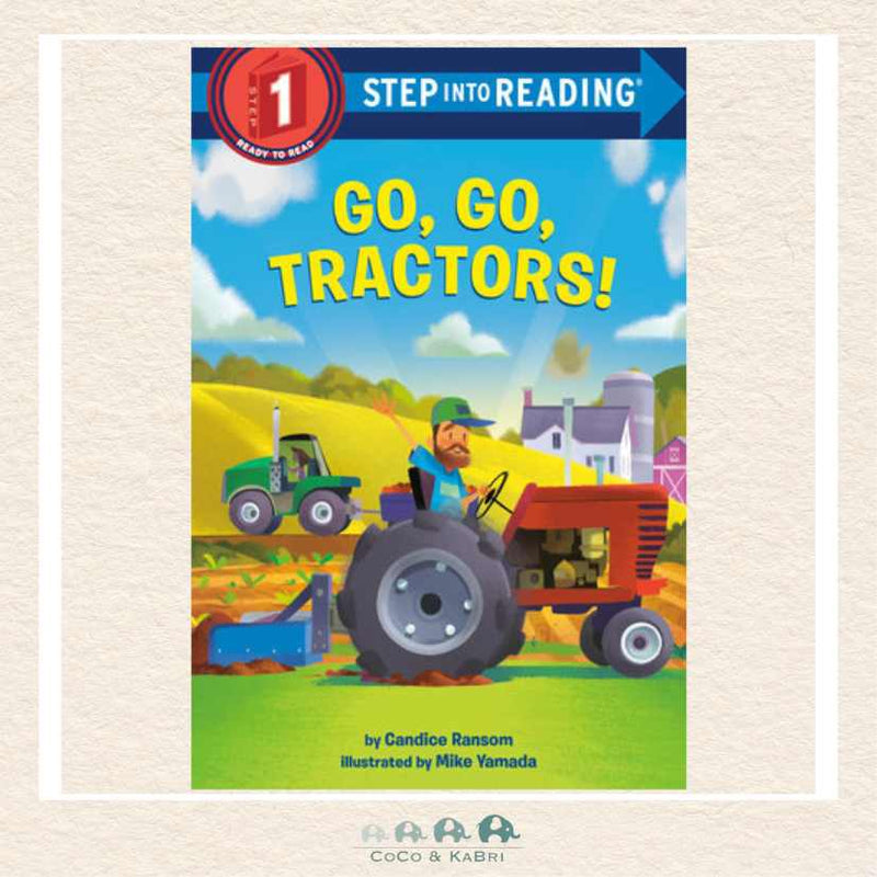 Step into Reading Go, Go, Tractors!, CoCo & KaBri Children's Boutique