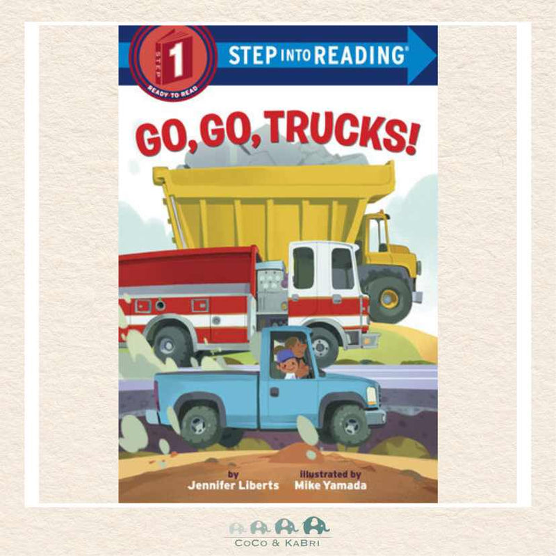 Step into Reading Go, Go, Trucks!, CoCo & KaBri Children's Boutique