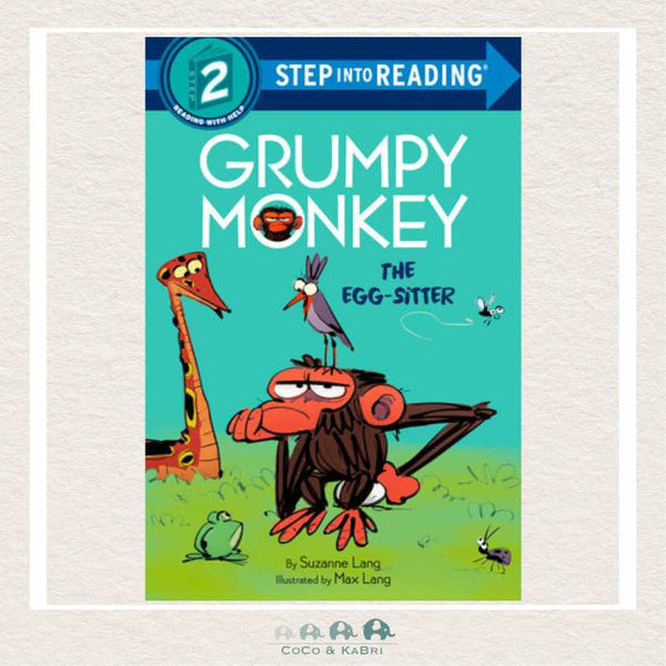 Step into Reading Grumpy Monkey The Egg - Sitter, CoCo & KaBri Children's Boutique, Brooks Alberta Canada