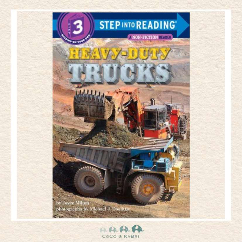 Step into Reading Heavy-Duty Trucks, CoCo & KaBri Children's Boutique