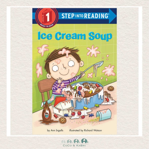 Step into Reading Ice Cream Soup, CoCo & KaBri Children's Boutique, Brooks Alberta Canada