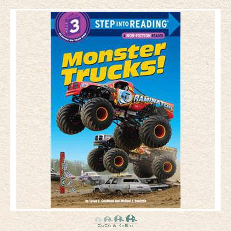 Step into Reading Monster Trucks!, CoCo & KaBri Children's Boutique