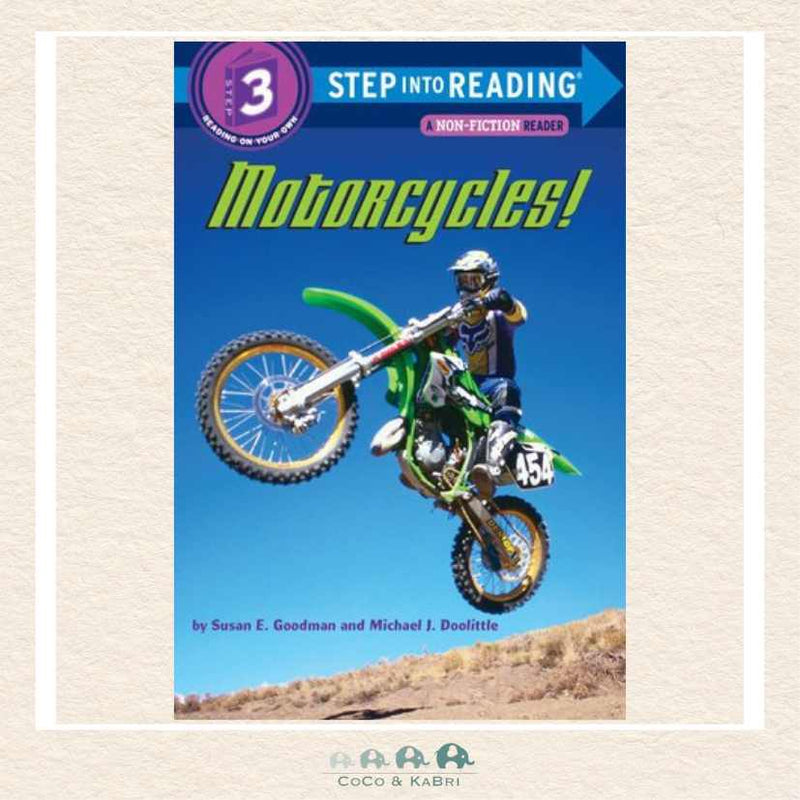 Step into Reading Motorcycles!, CoCo & KaBri Children's Boutique