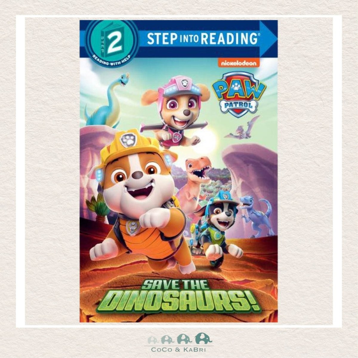 Step into Reading Save the Dinosaurs! (PAW Patrol), CoCo & KaBri Children's Boutique