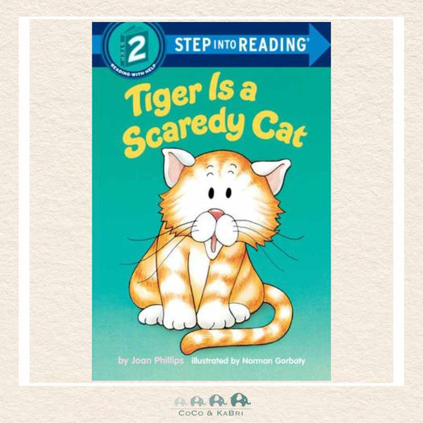 Step into Reading Tiger Is a Scaredy Cat, CoCo & KaBri Children's Boutique, Brooks Alberta Canada