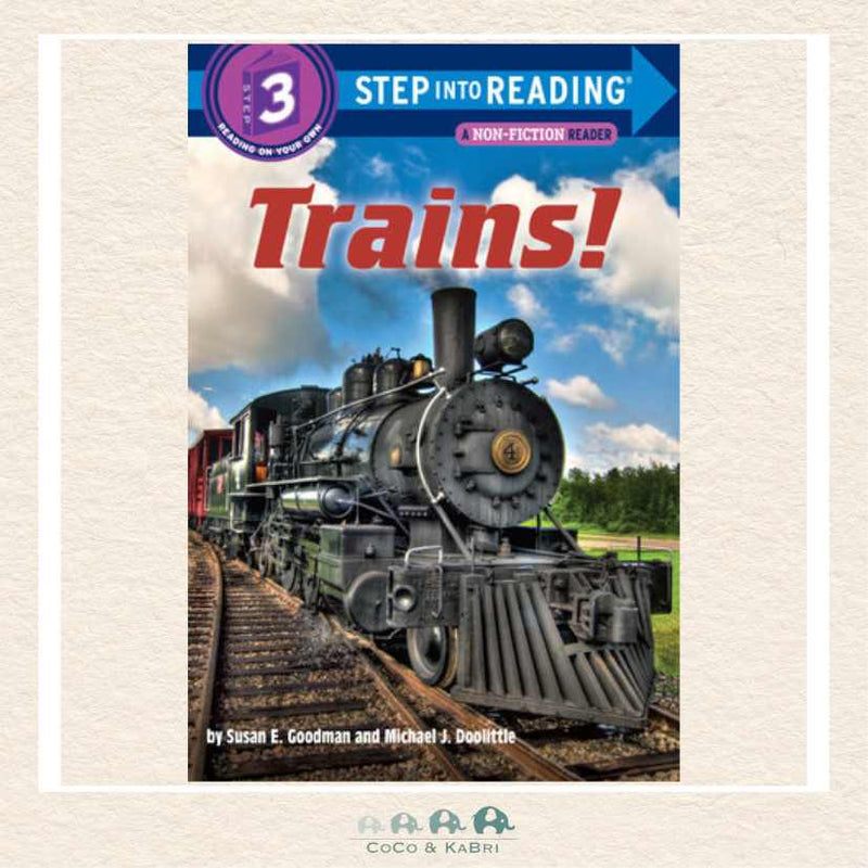 Step into Reading Trains!, CoCo & KaBri Children's Boutique