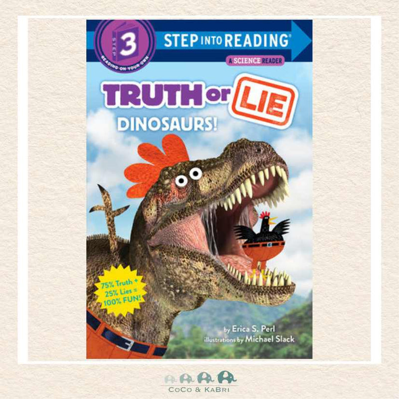Step into Reading Truth or Lie: Dinosaurs!, CoCo & KaBri Children's Boutique