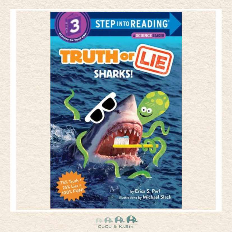 Step into Reading Truth or Lie: Sharks!, CoCo & KaBri Children's Boutique