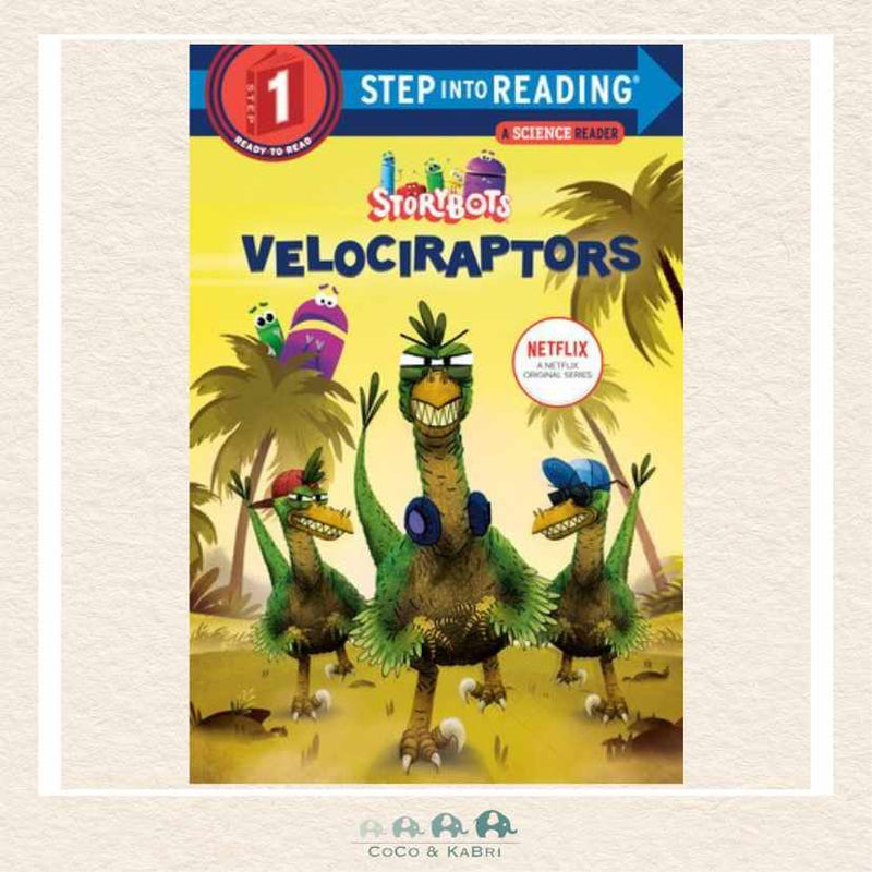 Step into Reading Velociraptors (StoryBots), CoCo & KaBri Children's Boutique