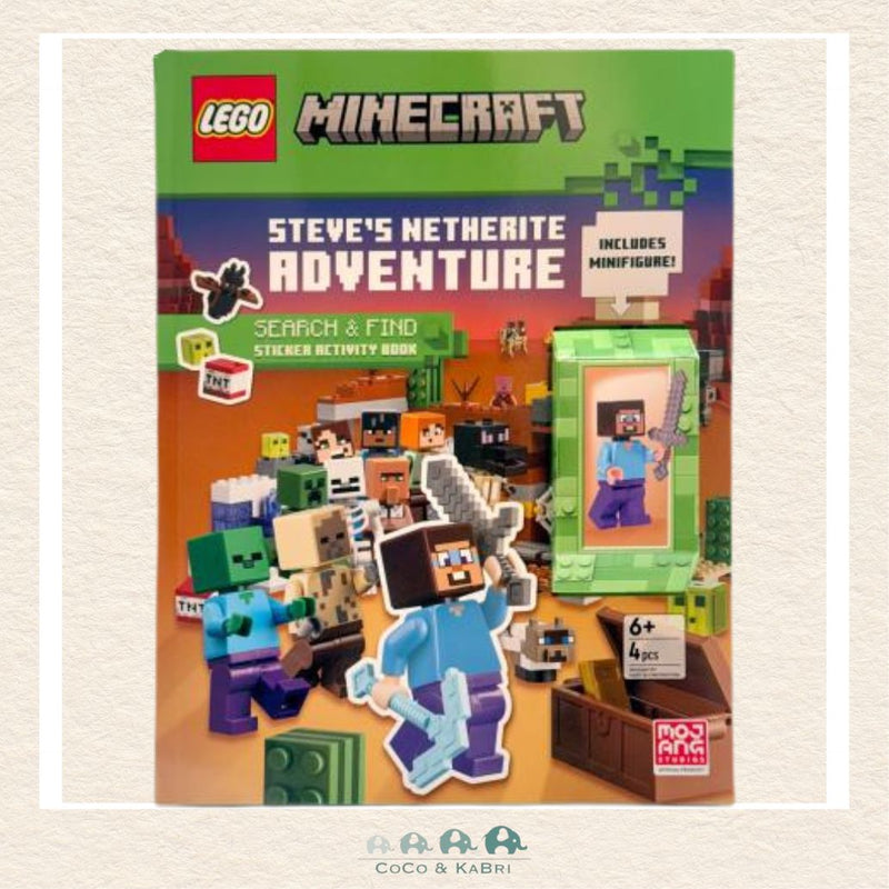 Steve's Netherite Adventure (LEGO Minecraft), CoCo & KaBri Children's Boutique